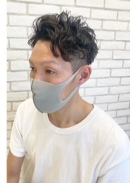 アッシュ 十日市場店(Ash) メンズパーマヘア