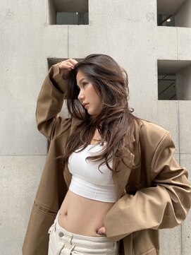 リバレッジ 広尾(Leverage) ハイライヤー外国人風ヘアスタイル