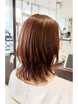 アメイジングヘアー 美沢店(AMAZING HAIR) 【AMAZING HAIR美沢店/桜井】外ハネ×オリエンタルピンク