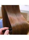 〈mielhair新宿〉髪質改善ULTOWA　艶　ストレート　ロング