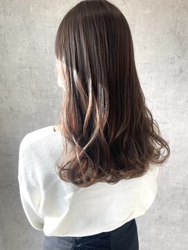 メルシー(merci.) △あいり＊ロング×シルバーベージュ▽