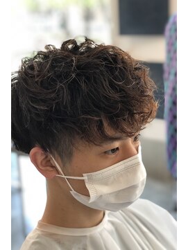 アルファタッチ(alpha touch) メンズ スパイラルパーマ