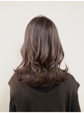 トップヘアー 玉島店(TOP HAIR) 《TOPHAIR 玉島店/ ちゃみ》揺れるミディ×ピンクブラウン
