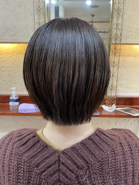 ギミック ヘア ファクトリー(gimmick hair factory) オフィスで浮かない外国人風カラー