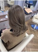 ミルクティーベージュ ハイトーン ブリーチ 三宮 元町