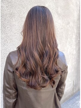 マノハル(MANOHARU) フェミニンロング　ショコラブラウン