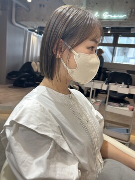 グロー 大宮(GLROW) ぷつっとボブ　タッセルカット　顔周り　haruhi【大宮】