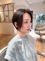 プラネシブヤ(Prune Shibuya) オトナ女子におすすめ前髪なしのショートボブ
