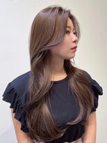 フラヴ(FLEVE) 秋こくまろピンクブラウン＿韓国レイヤー