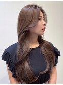 秋こくまろピンクブラウン_韓国レイヤー