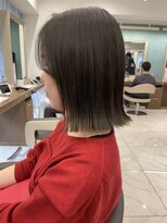 アッシュ 下北沢店(Ash)&nbsp;ぱつっと切りっぱなし外はねボブ