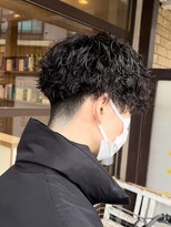 イエローコーン 金沢文庫店(YELLOW CORN) マッシュメンズパーマ/ツイストスパイラルパーマ/波巻きパーマ