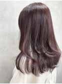 ラベンダーピンク/ピンクグレージュ/髪質改善/レイヤー