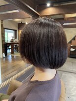 穀雨(Kokuu)&nbsp;ボブ×柔らかピンク