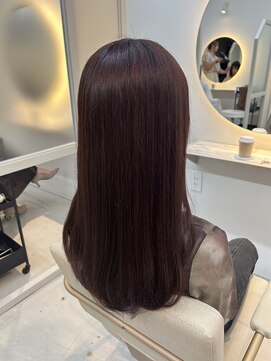 シダ(sida SAIIN) 【牧内】ピンクラベンダー/艶髪/20代30代