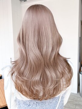 アルバム 池袋(ALBUM) レイヤーカットミルクティーピンクホワイトピンク_ba514131