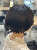 黒髪ボブ