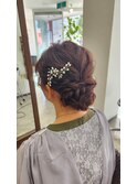 結婚式ヘアアレンジ
