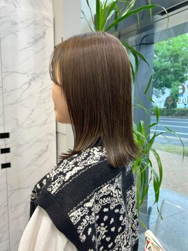 クリアーオブヘアー 一社店(clear OF HAIR) オリーブベージュ