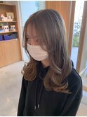 ダブルカラー ミルクティーベージュ