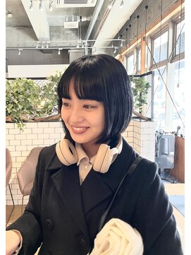 ロア(LORE by snip) ミニボブ&ワイドバング