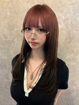 ベレーザ 渋谷(BELEZA) 12742ミルクティーベージュ髪質改善ストレートマロンベージュ