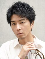 リップス 横浜(LIPPS) ランダムな動きのミックスパーマヘア