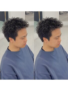 ブライト(BRIGHT) スパイキーショートスパイキーパーマ