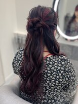 ヘア サロン クラン 東心斎橋店(hair salon clan)&nbsp;ハーフお団子/心斎橋ヘアセット