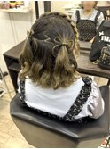 【推し活】あみかちゅ髪の毛リボンハーフツイン