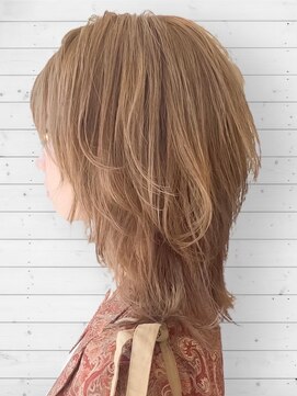 アブルトゥーヘアー(able to hair) ハイトーンウルフレイヤー