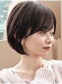 似合わせカット30代40代50代ショートボブくびれレイヤーカット