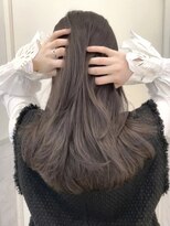 ディモアンド 表参道(Dimo&)&nbsp;x透明感カラー/イメチェン/ホワイトブロンド/外ハネボブ/美髪