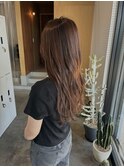 ロングヘア/明るめブラウン