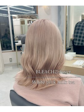 ユアーズヘア 新宿三丁目店(youres hair) White pink milk tea