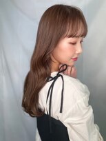 カバーヘア ブリス 北浦和(COVER HAIR bliss) チャコールグレー艶感くびれカールロングp1北浦和20代30代40代