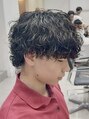 レタッチ バイ フィフス 銀座(RETOUCH by fifth)&nbsp;マッシュウルフとも相性の良い波巻きパーマ*