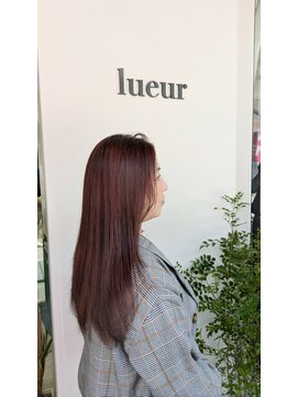 リュール バイ ヘッドライト 北千住店(lueur by HEADLIGHT) 大人艶カラー深みのあるピンクブラウン