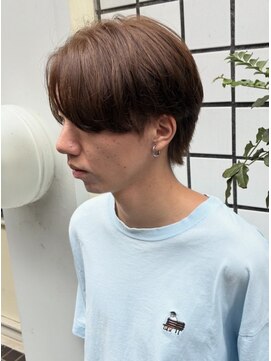 軽さが出るココアベージュカラー