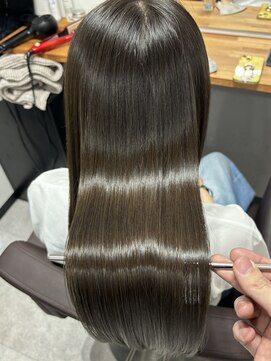 ライア 吉祥寺北口店(laia) laia髪質改善xオリーブグレージュ【髪質改善laia吉祥寺美容室】