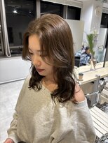 ローレンジウ(LOREN JU)&nbsp;ハッシュカット/小顔/ココアベージュ/オリーブグレー/名駅名古屋