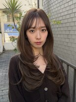 マスカリ(muscali)&nbsp;星華,大人ガーリー,似合わせカット,ミディアムレイヤーカット,