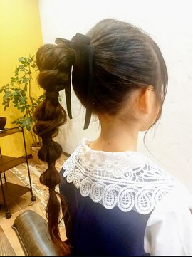 リノア(Lino'a) ポニーアレンジ