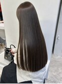 髪質改善トリートメント 艶カラー まろやかベージュ 