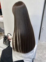 ナナローネス 渋谷(nana loness)&nbsp;髪質改善トリートメント 艶カラー まろやかベージュ