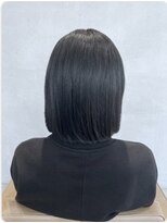 ブロッサム 東久留米店(Blossom)&nbsp;◎20代30代小顔見せ◎切りっぱなしショートボブ×暗髪