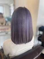 スニップヘア(snip hair) ほんのりパープル