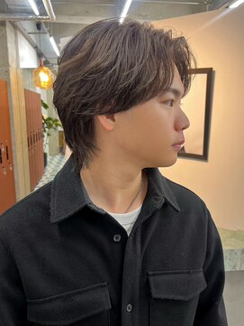 ノエ(noe) センターパート/メンズ/MEN’S/メンズカット/栄/h53