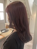 エクファ ヘア シェリル 草津 南草津店(ex-fa hair cherir)&nbsp;ミルクティーブロンド/ダークブルー/デジタルパーマ/南草津