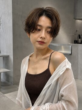 モードケイズトウキョウ 銀座店(MODEK'S TOKYO) 大人のニュアンスパーマ/レイヤー/顔周り/ショート/ボブ/銀座駅